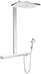 Hansgrohe Rainmaker Select, Showerpipe 460 3jet EcoSmart 9 l/perc termosztáttal, fehér/króm, HAN-27029400 (HAN-27029400)