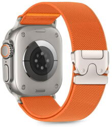 Tech-Protect TP2442 Tech-Protect Nylon Apple Watch 6 / 7 / 8 / 9 / 10 / SE / ULTRA 1 / 2 (44/45/46/49mm) óraszíj, Narancs (TP2442)