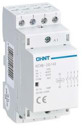 CHINT moduláris mágneskapcsoló NCH8-25-40 (4P/25A/230V AC/4NO) (CH-981878) (CH-981878)