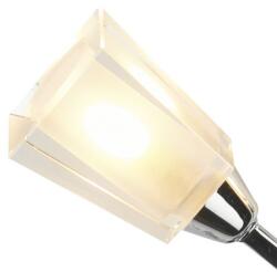 där lighting group Aplica Austin 2 Light Wall Bracket Polished Chrome (AUS0950 DAR LIGHTING)