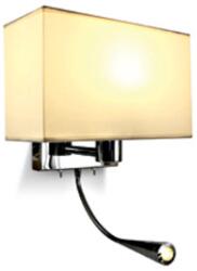 Schrack Almach I 3W LED+40W E27, 100lm, 3000K, 100-240V, IP20, crom (LID15560)