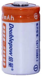 Doublepow 15270 900mAh RCR2 tölthető fotóelem 3V Lithium-ion akkumulátor (Doublepow-CR2-900mAh)