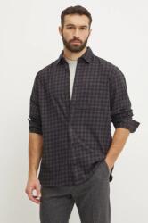 Calvin Klein ing férfi, galléros, fekete, relaxed, K10K113819 - fekete XL