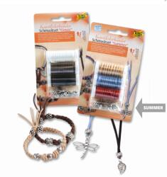 FOLIA Ékszerkészítő szett FOLIA Nyár 11db/csomag + bőrszalag 1csomag