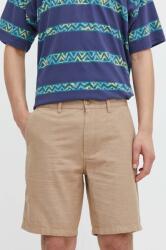 Quiksilver pamut rövidnadrág bézs - bézs 30