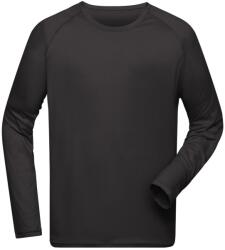 James & Nicholson (Daiber) Férfi funkcionális, hosszú ujjú sportfelső JN522 - Fekete | XXXL (1-JN522-1793522)