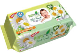 Pufy Fresh nedves törlőkendő 120db/csg chamomille (8699444263564)