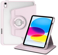  CRYSTAL FLEXI 2v1 Husă rabatabilă pentru Apple iPad (A16) 2025 / iPad 2022 roz deschis