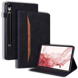  FLATY Husă rabatabilă pentru Samsung Galaxy Tab S10 FE+ negru