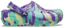 Crocs Saboti Crocs Classic Marbled Lined Kids Mov - Neon Purple 22-23 EU - C6 US
