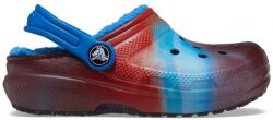 Crocs Saboți Crocs Kids' Classic Lined Out of this World Clog Albastru - Bright Cobalt 22-23 EU - C6 US