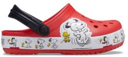 Crocs Saboti Crocs Fun Lab Snoopy Woodstock Clog Rosu - Flame 19-20 EU - C4 US