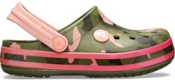 Crocs Saboti Crocs Crocband Multi-Graphic Clog Pepene galben - Melon 20-21 EU - C5 US