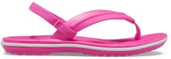 Crocs Slapi Crocs Kids' Crocband Strap Flip Roz - Electric Pink 27-28 EU - C10 US