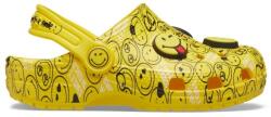 Crocs Saboți Crocs Classic Smiley World Clog Alb - White/Multi 19-20 EU - C4 US
