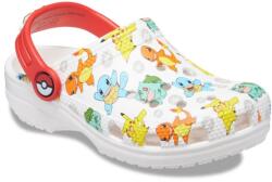 Crocs Saboti Crocs Classic Pokemon Clog Toddler Alb - White/Multi 23-24 EU - C7 US