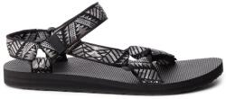 Teva Sandale Teva Original Universal Men Negru - Boomerang Black/White 44.5