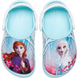 Crocs Saboti Crocs Fun Lab OL Disney Frozen 2 Clog Albastru deschis - Ice Blue 34-35 EU - J3 US