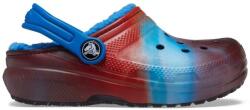 Crocs Saboți Crocs Kids' Classic Lined Out of this World Clog Albastru - Bright Cobalt 23-24 EU - C7 US