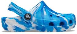 Crocs Saboți Crocs Kids' Classic Marbled Clog Albastru - Bright Cobalt/White 20-21 EU - C5 US