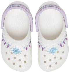 Crocs Saboti Crocs Classic Fun Lab Toddler I AM Disney Frozen II Clog Alb - White 23-24 EU - C7 US