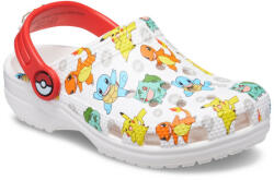 Crocs Saboti Crocs Classic Pokemon Clog Kids Alb - White/Multi 33-34 EU - J2 US