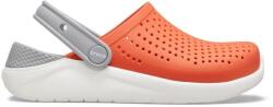 Crocs Saboti Crocs Kids' LiteRide Clog Portocaliu - Tangerine/White 22-23 EU - C6 US