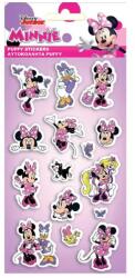 Luna Luna: Set de abțibilduri 3D pufoase cu Minnie Mouse, pe coală de 10x22 cm (000564548)