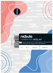 Nebulo Írólap A5, 10-50 félfamentes, 50 lap, Nebulo - delfinbuvar