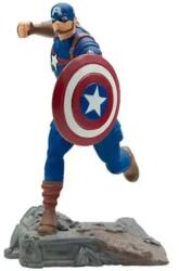 BULLYLAND Figurină de jucărie Căpitanul America, 11 cm, cu suport - Bullyland (11335) Figurina