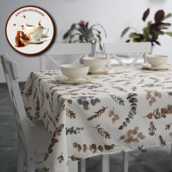 Ralex Fata de masa antimurdarire 100% Bumbac Diametru 160 cm, Crengute Crem Gri