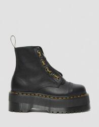 Dr. Martens bőr bakancs Sinclair Max fekete, női, platformos, DM27358001 - fekete Női 41