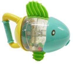 BabyBruin Csörgő Foganytyús halacska rágóka uszonnyal - diaper