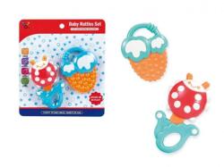 Baby Csörgő 2 db-os csörgő/rágóka szett