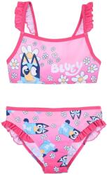  DISNEY Bluey Bikini virágos pink fodros 4-5 év (110 cm)