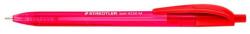 STAEDTLER Golyóstoll, 0, 5 mm, nyomógombos, STAEDTLER "Ball 423 M", piros (TS423M2)