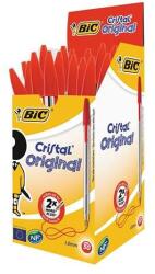 BIC Golyóstoll, 0, 32 mm, kupakos, BIC "Cristal Original", piros (BC8373619) - fiorex