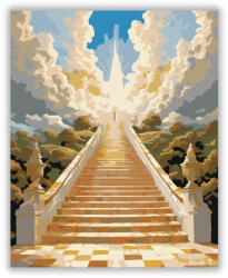  Mennyei Lépcső a Beatitudinákkal - számfestő készlet