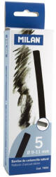 MILAN Rajzszén Milan 5 darabos 9-11 mm - 7804
