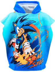 Sega Sonic a sündisznó Speed strandtörölköző poncsó 55x110 cm (Fast Dry) Nr3