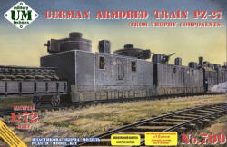 UniModels German armored train PZ-27 (trophy components) 1: 72 (UMT709)