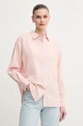 Pepe Jeans len ing DREAM női, galléros, narancssárga, regular, PL305033 - narancssárga M