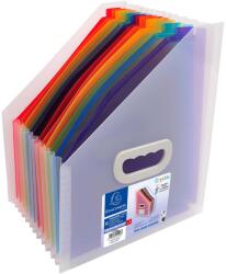 Exacompta Suport vertical expandabil pentru cataloage, 12 compartimente, EXACOMPTA Crystal