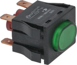 Kapcsoló 2-pólusú Zöld 16a 250v - gastrobolt - 16 990 Ft