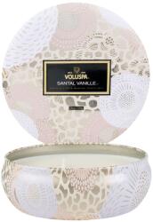 Voluspa Lumanari & Aromatizatoare 3 Wick Tin Candle Santal Vanille Lumanare Parfumata 400 g