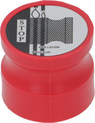 PIROS GOMB ø 34 mm STOP