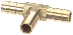  Tee; Hose Barb; Brass; 3/8 In H X 3/8in H X