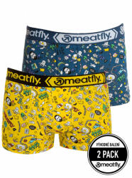 Meatfly мъжки боксерки Balboa Boxershorts Double Pack Jamm | Жълта | Размер Meatfly | Zhalt | МЪЖЕ | M