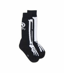 Meatfly чорапи Bones Long Black | Бяла | Размер Meatfly | Byal | МЪЖЕ | 35-38