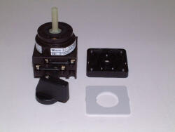 Switch with front plate